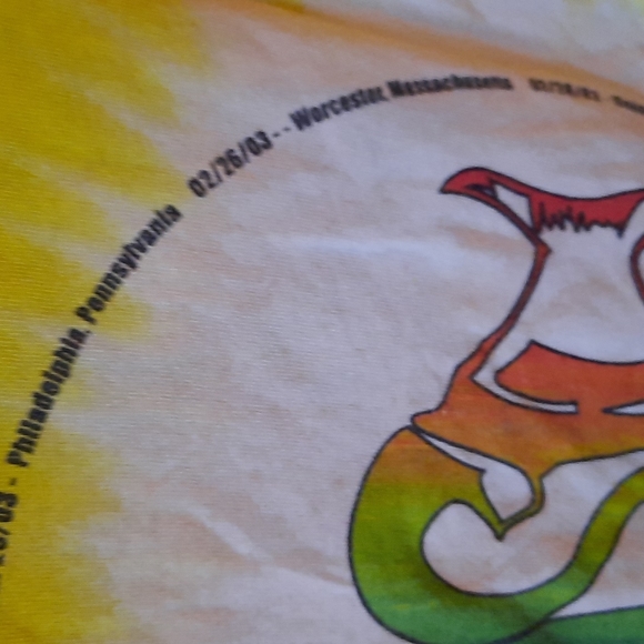 2003 Phish tour! Vintage band t-shirt - Picture 3 of 7